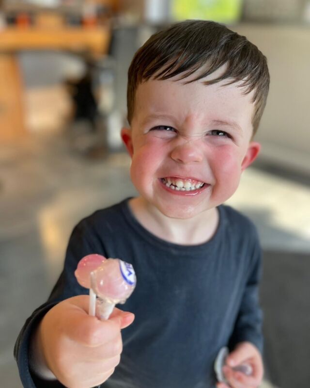Saturday smiles 💇🏻‍♂️🍭 #stigs shop #fresh trim #barbers